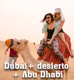 4 Noches en Dubái + 2 en Abu Dhabi + 1 en el Desierto